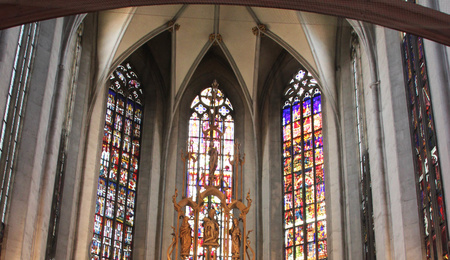 Riemenschneideraltar der Stadtpfarrkirche in Münnerstadt