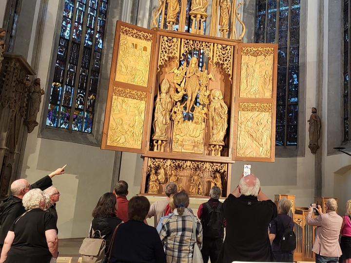 Die heilige Maria Magdalena stand im Mittelpunkt eines Vortragsabends im Rahmen der Reihe "Schatzkästlein St. Maria Magdalena".
